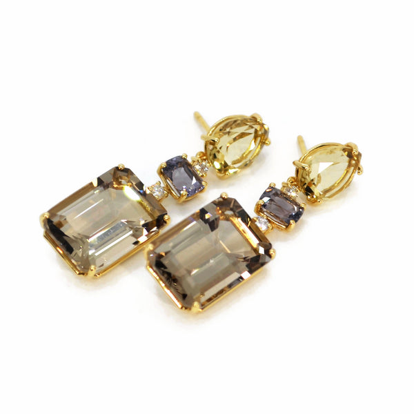 a-furst-party-drop-earrings-citrine-purple-spinel-smoky-quartz-18k-yellow-gold-O1565GCCQFSP1